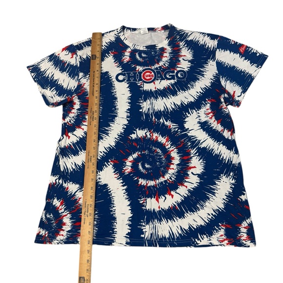 Chicago Cubs Brand Tie Dye MLB Baseball Shirt Adult XL Wrigley Field Hippie - Picture 7 of 7